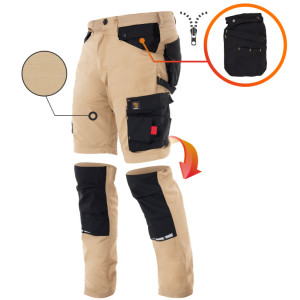 Ubranie    robocze spodnie wielofunkcyjne ZEUS 56